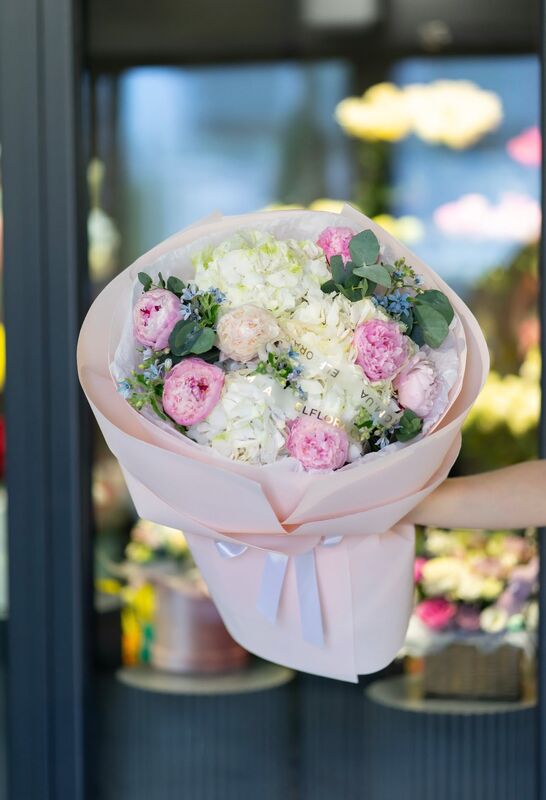 Bouquet "Floral Marshmallow"
